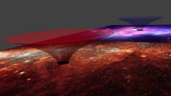 Наша галактика может являться узлом "транспортной системы" червоточин, пронизывающих пространство