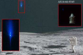 Уфолог на фотографиях миссии «Апполон-14» обнаружил НЛО