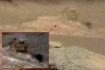 Астроном-любитель обнаружил на Марсе статую Сфинкса