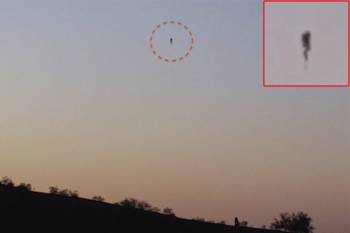 Очевидец из Феникса снял на видео цилиндрический НЛО