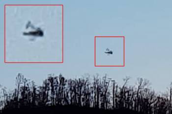 Отставной военный из Теннесси зафиксировал странный НЛО