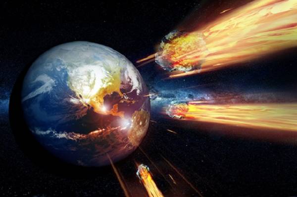 Падение астероидов на Землю