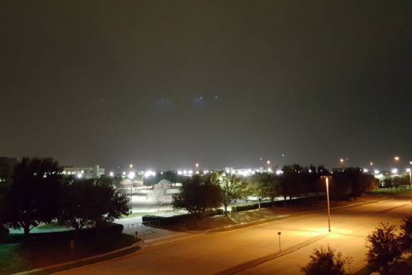 Опубликована фотография НЛО над Далласом